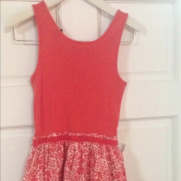 Red floral dress - Picture 3 of 4